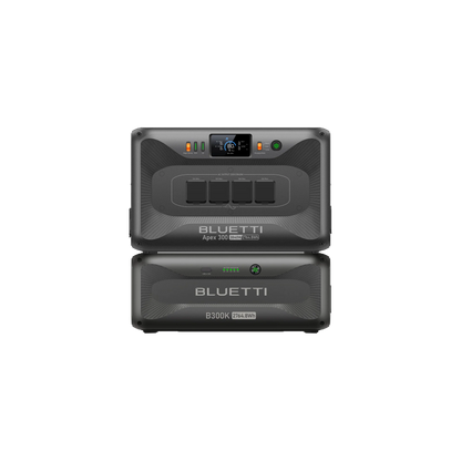 Bluetti Apex 300 Versatile Power Station + B300K - Off Grid Power Station
