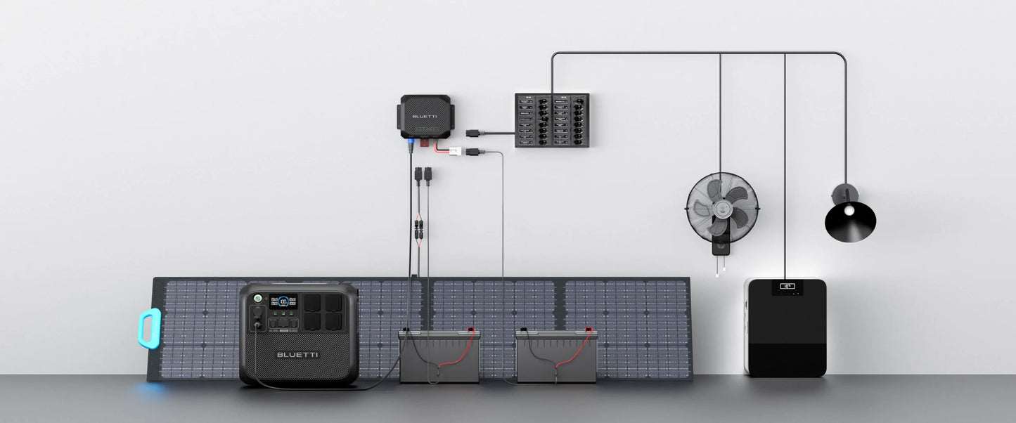 Bluetti D40 DC-DC Battery Charger - Off Grid Power Station